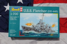 images/productimages/small/U.S.S.Fletcher DD-445 US Navy Destroyer Revell 05127 voor.jpg